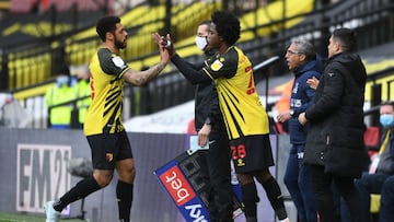 El colombiano volvió a jugar un partido luego de más de un año por fuera de las canchas.
