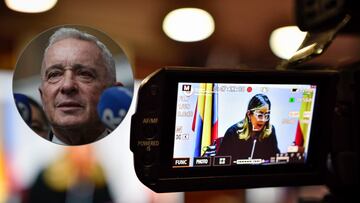 Sandra Heredia emitió esta semana el fallo y la condena contra el expresidente Álvaro Uribe. (Colprensa - Cristian Bayona).