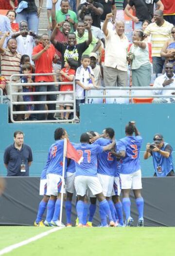 Gran celebración de los haitianos.