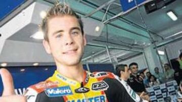 <b>PREPARADO. </b>Bautista, tras realizar una extraordinaria temporada en 125cc, buscará luchar por el título de 'dos y medio' en 2007.