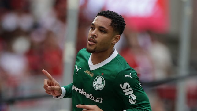 Segundo intento para Vitor Roque: así fue su primera final de Libertadores