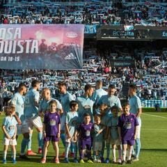El Celta no le gana el golaveraje a ningún rival directo