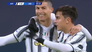 Cuando se le pone esa sonrisa ya saben lo que ha pasado antes: ?latigazo hist¨®rico de Cristiano!