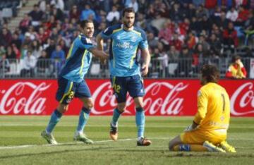 Iborra marca el 0-1.