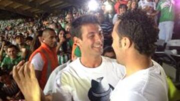 Pezzuti y Ospina, dos ídolos de Nacional