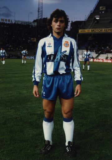 De 1990 a 1995 con el Espanyol