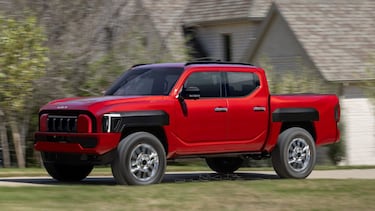 Así lucirá la Kia Tasman, la nueva pickup rival de Toyota Tacoma