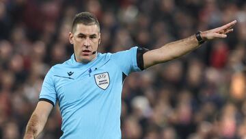 Rade Obrenovic, árbitro del Union Berlin-Real Madrid.