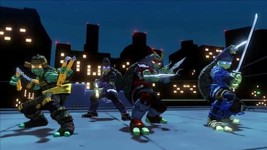 Viste a las Tortugas Ninja de samuráis al reservar Mutants in Manhattan