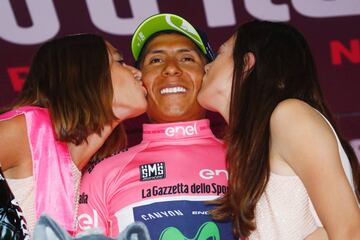 Nairo Quintana sigue líder. 