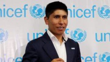 Quintana, amigo de Unicef.