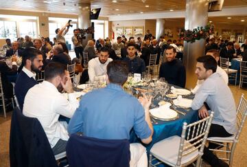 Real Madrid's Christmas dinner in images