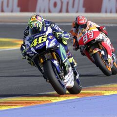 Márquez y Rossi: "Maverick será un rival por el título en 2017"