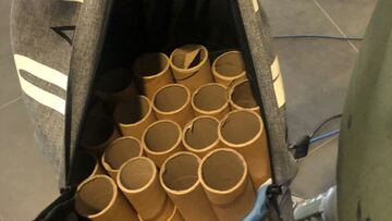 Carabineros detuvo a hincha de la UC con más de 20 bengalas