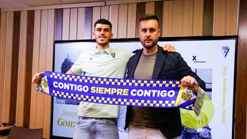 Joaquín González con Juan Cala.