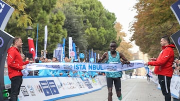 Kipkemboi, ganador del maratón de Estambul