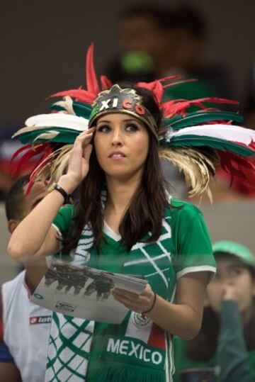 El color del México vs Costa Rica