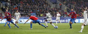 0-5. Toni Kroos marcó el quinto gol tras un pase de Vinicius.