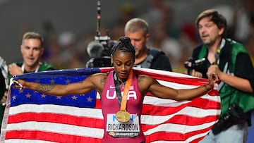 Sha'Carri Richardson se hace con el oro.