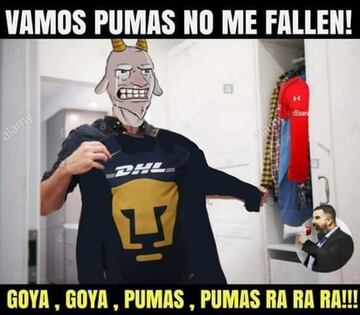 Los memes no dejaron escapar el Pumas vs América