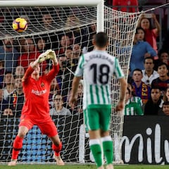 La cantada inesperada de Ter Stegen en el gol de Lo Celso