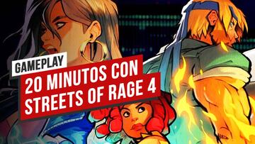 20 minutos de gameplay de Street of Rage 4, el retorno de un cl¨¢sico.