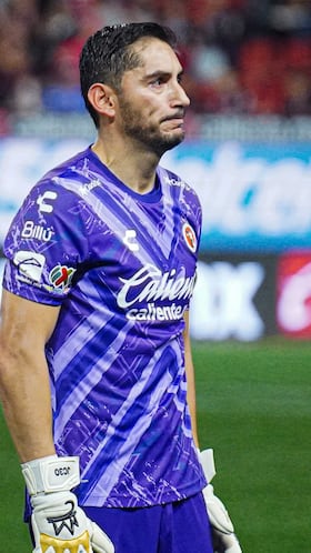 Jose de Jesus Corona of Tijuana during the 11th round match between Tijuana and Cruz Azul as part of the Liga BBVA MX, Torneo Apertura 2025 at Caliente Stadium, on September 28, 2025 in Tijuana, Baja California, Mexico.