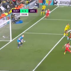 Es uno de los goles de la Premier y lo marca un viejo conocido en España: la acrobacia es perfecta