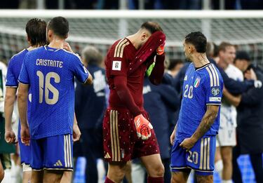 La selección italiana cayó derrotada por 1-4 ante Noruega. A los 'Azzurri' solomente les queda esperar la fase de repesca.