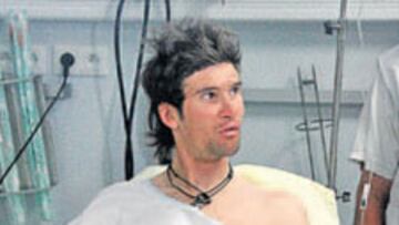 Klöden fue hospitalizado ayer