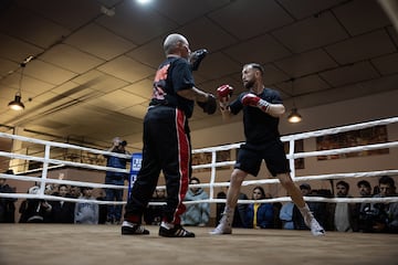 Sandor se entrena junto a su padre, Rafa Martn.