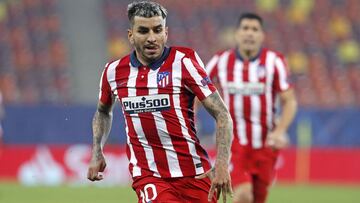 Correa, que no firma el empate ante el Barça, en el Atlético-Chelsea.