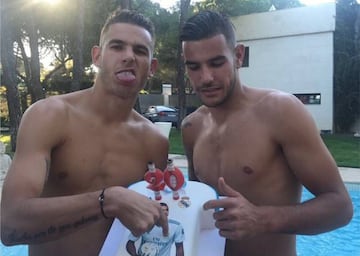 Lucas y Theo Hernández.