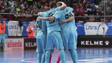 09/12/17 FUTBOL SALA PARTIDO
MOVISTAR INTER - BARCELONA LASSA
GOL DE ELISANDRO 1-0 ALEGRIA