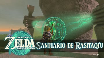 the legend of zelda tears of the kingdom nintendo switch guia santuario rasitaqi'u