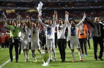 En la 2013-2014 juega 28 partidos de Liga consiguiendo un gol, cuatro en la Copa del Rey y siete en Champions League. Esta competición la ganaría el Real Madrid por undécima vez y en cuya final disputada en el Estadio da Luz ante el Atlético de Madrid, Marcelo marcó el tercer gol del equipo blanco en la prórroga.