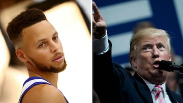 Curry aviva la polémica con Trump: "Los líderes no actúan así"