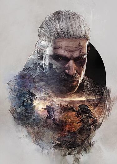 The Witcher 3 presenta los 6 artes de portada para su edición Steelbook