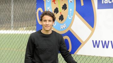 El jugador del Tenerife, Luis Milla.