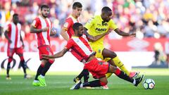 El defensa del Girona, Jon&aacute;s Ramalho.