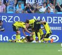 Ponferradina 1 - Real Zaragoza 2: resumen, resultado y goles. LaLiga SmartBank
