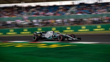 Valtteri Bottas (Mercedes W10). Silverstone, F1 2019.