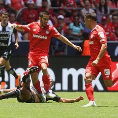 Toluca y Necaxa igualaron en la Jornada 1 del Apertura 2023