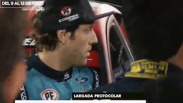 Pedro Heller fue escupido por hincha de la U en el WRC 2019