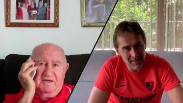 Cardo y Julen Lopetegui.
