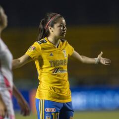 Katty Martínez, delantera de Tigres, es la nueva líder de goleo