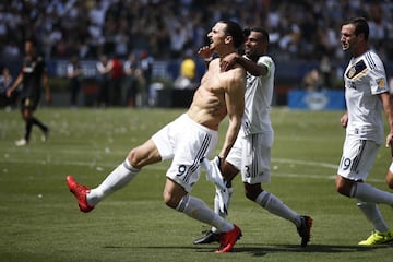 Las imágenes de la remontada del Galaxy en pies de Zlatan