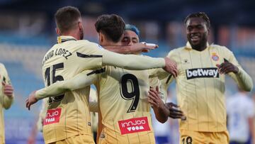 18/05/21  PARTIDO SEGUNDA DIVISION 
 PONFERRADINA - ESPANYOL 
 SEGUNDO GOL PENALTI JAVI PUADO 0-2 ALEGRIA