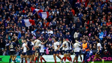 Francia vence pero no convence en Murrayfield