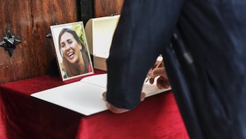Funeral de María Villar.